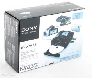 NEW Sony DVDirect (VRD MC6) Multi Function DVD Recorder with AVCHD