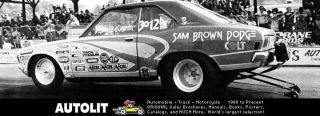 1976 Dodge Colt Drag Race Photo Sam Brown