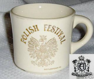  Polish Festival Coffee Mug Doylestown PA Nice