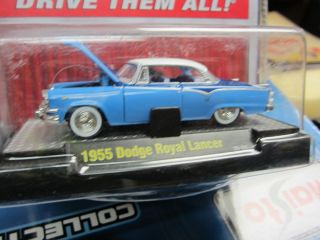 1955 Dodge Royal Lancer in Blue Diecast Super Detailed