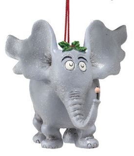 Dr Seuss Horton Hears a Who Horton Elephant Christmas Ornament
