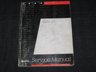 1985 Dodge RAM 50 Small Pickup Shop Manual