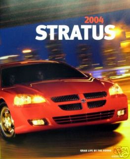 2004 Dodge Stratus Coupe Sedan New Vehicle Brochure