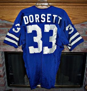 Tony Dorsett Southland Away Game Used Game Worn Jersey