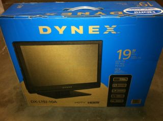 Dynex DX L19 10A 19 720P HD LCD Television