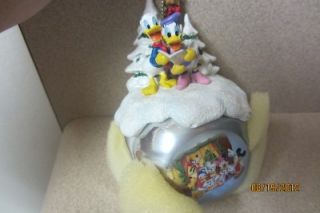  Mickey Mouse Christmas Sleigh Bell Ornament Collection Ashton Drake