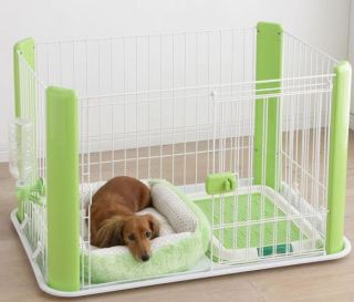 Pet Play Pen Puppy / Dog Playpen w/ pet bed & Water bottle
