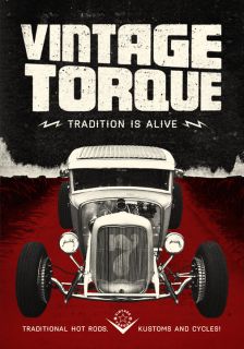 VINTAGE TORQUE 7 DVD TRADITIONAL CARS & ART HOT RAT ROD CUSTOM CULTURE