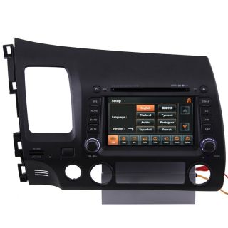 Car GPS Navigation System DVD Player for Honda Civic