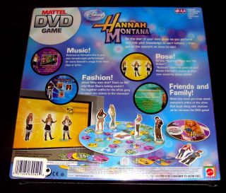 Hannah Montana DVD Game 2007 Factory Sealed DISNEY Mattel NEW Never