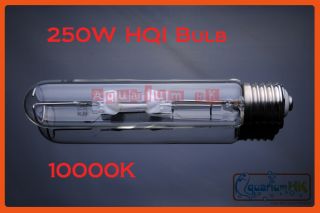 250w 10k 10000k e40 hqi metal halide aquarium bulb