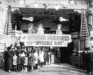 Douglas Fairbanks Invisible Ray Theatre Headliner Photo