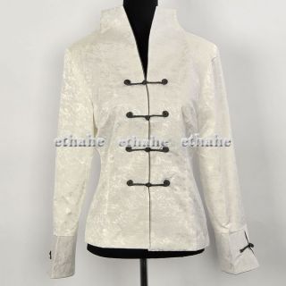  Stylish Outerwear V Neck Jacket Dressy Blazer Coat White Elcjjs
