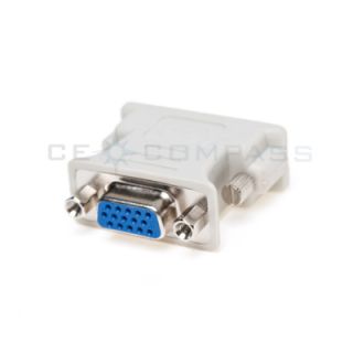 DVI DVI I Dual Link Male to VGA Adapter for HDTV LCD