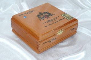 Arturo Fuente Don Carlos No 4 Wooden Cigar Box