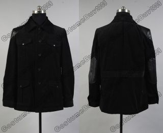 Sherlock Holmes Dr John Watson Black Jacket Costume