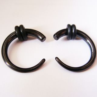 8g 3mm Ear Plugs Ring Rings Earrings Talon Taper Body Piercing 8 Gauge