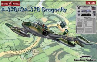 37 B / OA 37B Dragonfly with resin, photoetch (1/48 Encore model kit