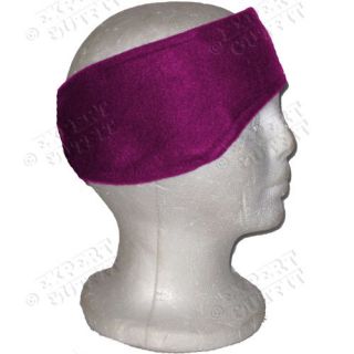 Fleece Reversible Pink Ear Muff Headband Head Warmer Brand New
