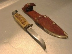 Vintage Othello Germany Stag Handle Hunting Fishing Knife