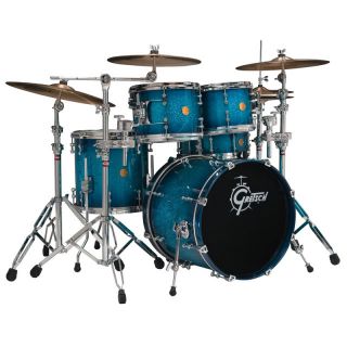 Gretsch New Classic Drum Set Series Ocean Sparkle Burst Groove 4pc
