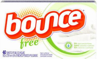  P G 200 Pack Bounce Fabric Softener Dryer Sheets