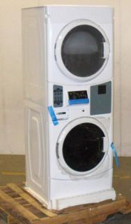 Natural Gas Commercial Stacked Washer Dryer Combo MLG20PRBWW