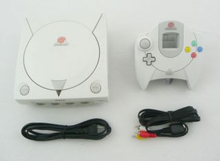 includes the following the sega dreamcast system power supply a v