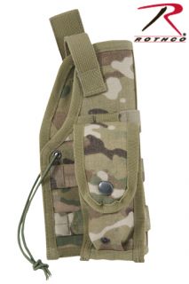 Multicam MOLLE Tactical Holster Fits 92 F or 45 ACP1911