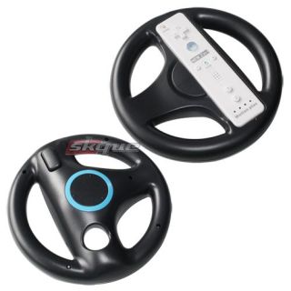  Wheel for Wii Mario Kart Racing Game Remote Controller White New