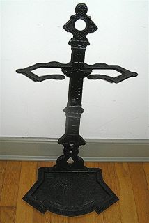 Eastlake, Umbrella or Cane stand in a cast iron, all original and in