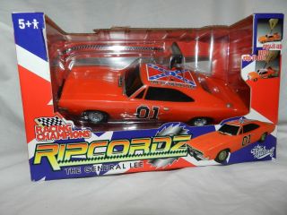  Dukes of Hazzard General Lee 1969 Dodge Charger Rip Cord Model Toy Car