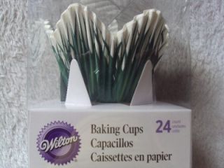 Wilton Grass Baking Cups Cupcakes Liners New 415 7051