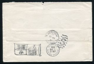 brunswick 1939 1939 cover to the royal train with royal train arrival