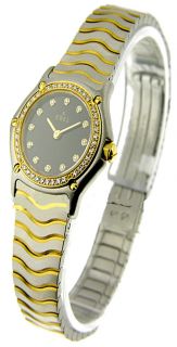Ebel Mini Classic Ladies Two Tone Diamond Watch 1157114