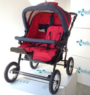 Walkabye Urban Buggy Double Baby Stroller European Pram Duet All