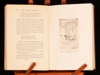 1924 Hopkins The Kipling Country Illustrated with Drawings by Bately