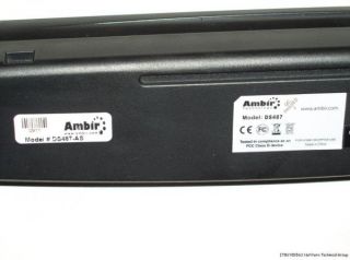 Ambir DS487 Duplex A4 ID Card Document USB Scanner DS487 as Warranty