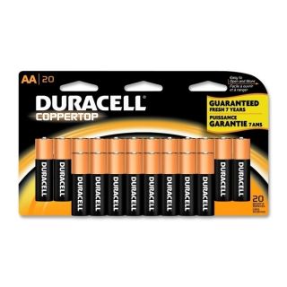 Brand New Duracell Coppertop AA Batteries 20 Pack Expires 2022