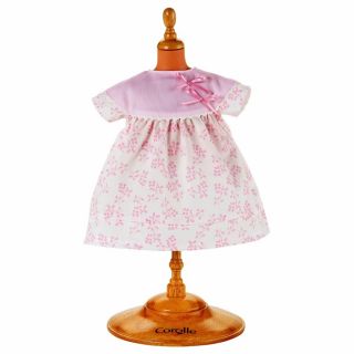 Corolle Dolls Clothes Pink Flower Dress 14 Doll W0106