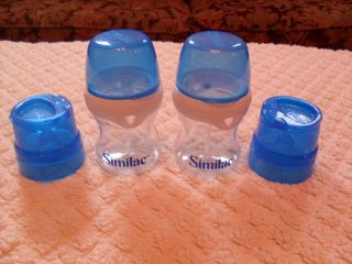  Similac Bottles w Formula Storage Lids