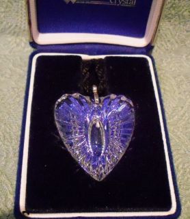 Waterford Crystal Heart Pendant Necklace