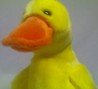 Toy Ty Beanie Baby Quacker Duck Buddies Collection Bird Kids Boy Girl