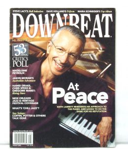 Down Beat Magazine Keith Jarrett Jason Moran Aug 2005