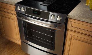 JENN AIR 30 Slide In Electric Downdraft Range with Convection