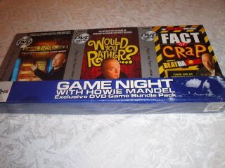  Game Night with Howie Mandel 3 DVD Games New