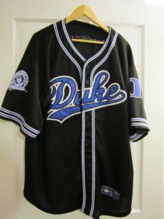 Duke Blue Devils Button Front Jersey Size XXL