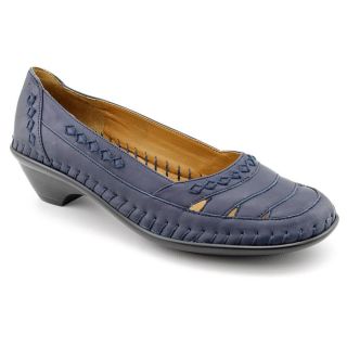 Easy Spirit Evonna Womens Size 8 5 Blue Leather Loafers Shoes