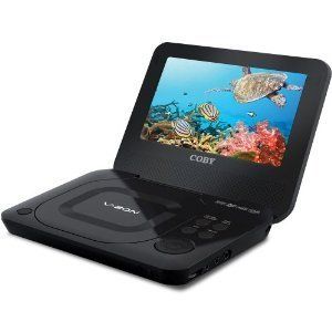 New 2012 Coby Portable Laptop DVD Player 7 Screen TV Video Monitor TF