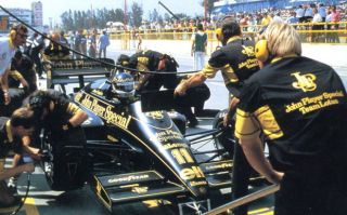  Lotus Renault 98 98T Johnny Dumfries 1986 Ayrton Senna Teammate